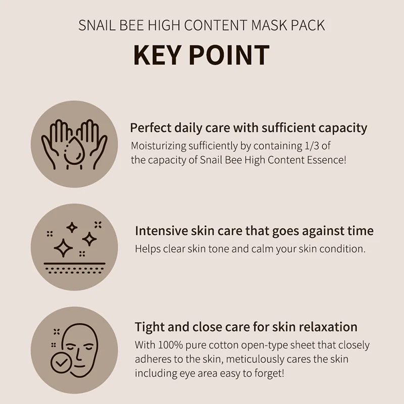 Snail Bee High Content Mask Pack - Image 6
