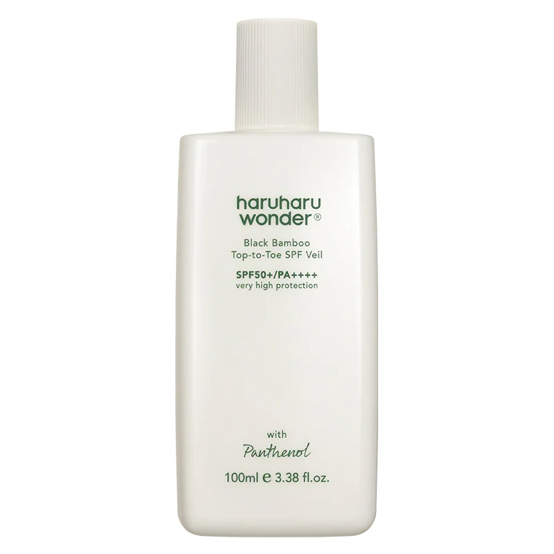 Black Bamboo Top-to-Toe SPF Veil