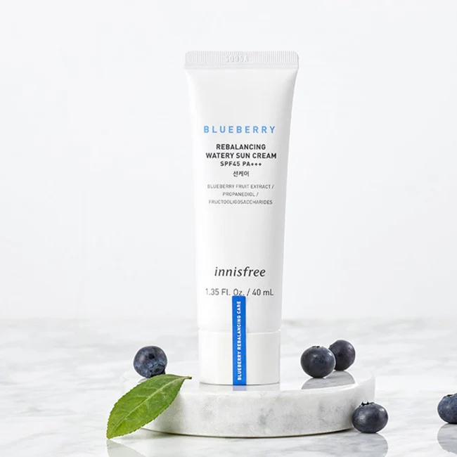Blueberry Rebalancing Watery Sun Cream SPF45 PA+++ - Image 2