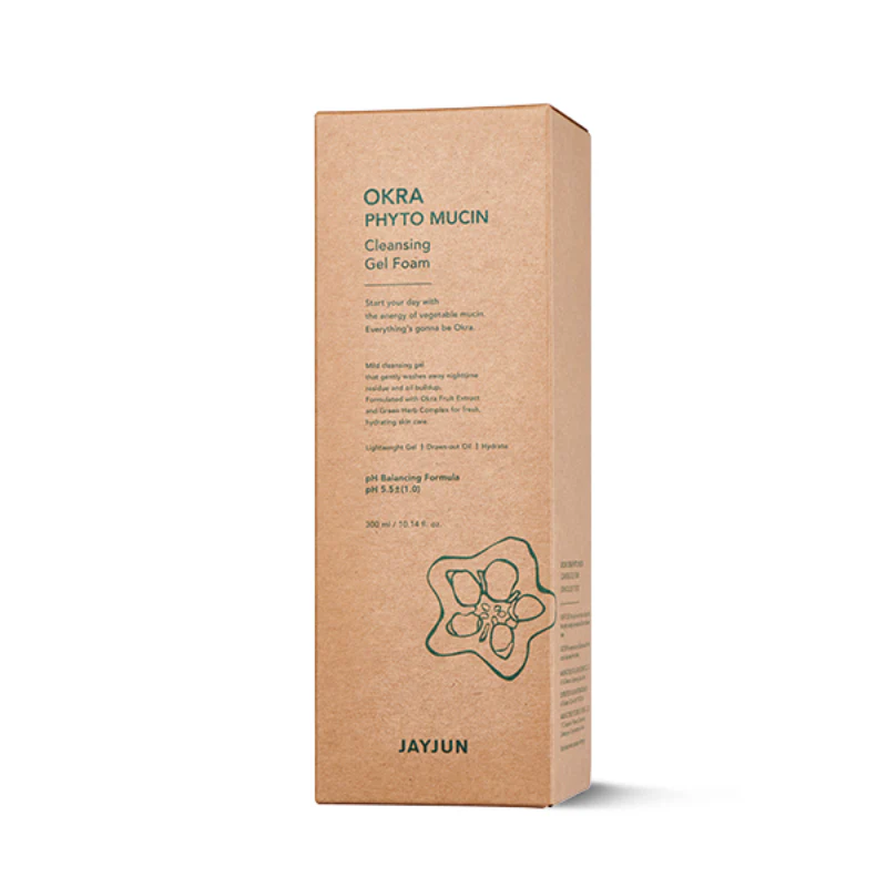 Okra Phyto Mucin Cleansing Gel Foam - Image 2