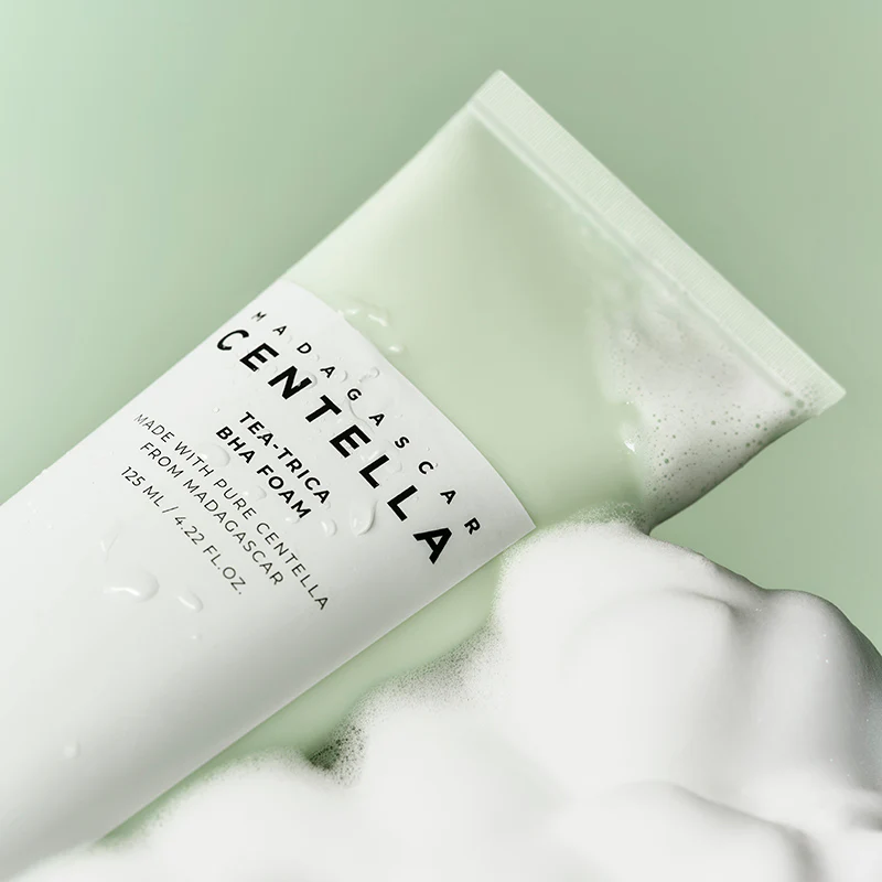 Madagascar Centella Tea Trica BHA Foam - Image 4