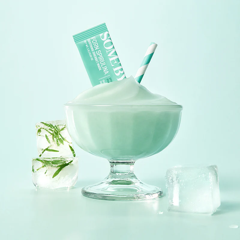 PDRN Spirulina Soothing Sherbet Mask - Image 3